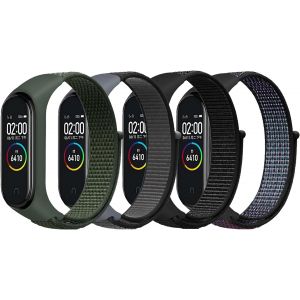 Kal-Bracelet De Montre &Eacute;lastique En Nylon - 22 Mm - Fermeture Rapide - Bracelet En Nylon - R&eacute;glable - Respirant - Bracelet De Rechange - Neuf