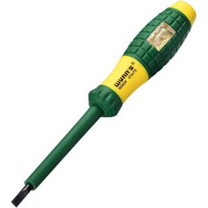 Testeur de tension à Mains Testeur Tournevis Électrique 220V Électrique Testeur Stylo 220V Tension Électrique Testeur Stylo avec une Tension de Test de la Sonde de Détection d'Alimentation - Neuf