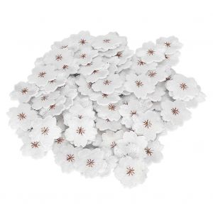 Lot De 100 Autocollants Brod&eacute;s En Tissu,Motif Prune,Patchs Thermocollants,Accessoires Pour V&ecirc;tements Et Sac &Agrave; Dos - Neuf