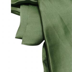 Promotion ! &Eacute;charpe / Foulard Soie 'soie &Eacute;ternelle' Vert - 190x90 Cm - Neuf