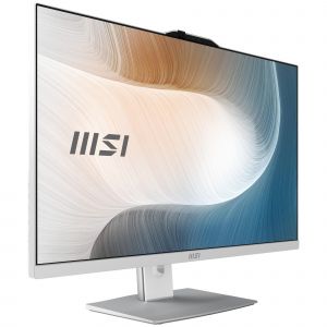 MSI Modern AM272P 12M-1267XFR Intel Core i7 i7-1260P 27" 1920 x 1080 PC All-in-One 16 Go DDR4-SDRAM 1 To SSD Wi-Fi 6E (802.11ax) Blanc - Neuf