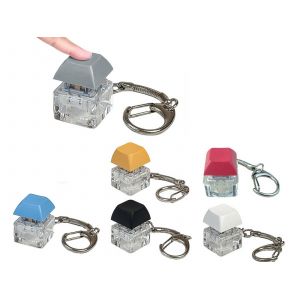 Lot de 6 porte-cl&eacute;s clavier anti-stress pour soulager le stress et favoriser la relaxation - Neuf