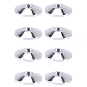 8 pcs haut-parleur cuivre pur pointes coussinets HiFi haut-parleur boîte isolation sol pied cône base chaussures P - Neuf