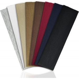 Subzonal-Bandeau Cheveux Femme Homme, Lot De 8 Bandeaux Mode Pour Femmes, Sport Yoga &Eacute;lastique Antid&eacute;rapant, Accessoire Cheveux L&eacute;ger Pour Running, Exercice Et Usage Quotidien - Neuf