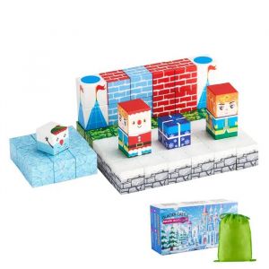 Blocs de Construction Magn&eacute;tiques 150 PCS pour Enfants-Duoku-Ch&acirc;teau Glacier-Jouets &Eacute;ducatifs-Id&eacute;al pour Enfants de 3 Ans et Plus - Neuf