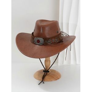 La Mode Vintage Chapeau De Cow-Boy Vintage Western Style De Conception Unique Ajoute Du Charme Classique Du Western, Chapeau - Neuf