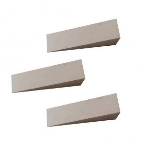 5pcs Arrêt De Porte Cales Triangulaires Pratiques Butée De Porte En Bois Robuste Pour Dortoir De Magasin Butée De Porte En Bois Support De Porte De Coin - Neuf