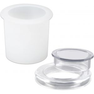 2pcs Silicone Table De Parapluie Trou Anneau,Anneau Table Parasol Accessoires Stabilisateur Pour Trous De Table De Patio De 2cm À 2,5cm Et Poteaux De Parapluie De 1,65cm Ou Plus Petits - Neuf