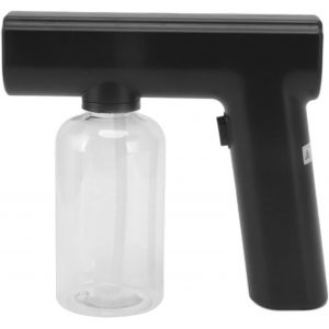 CHECARZHN--NO1-Brumisateur De Désinfectant Professionnel, Pistolet Pulvérisateur Électrique Portable Sans Fil De 300 Ml Avec Lumière Bleue, Brumisateur De Désinfectant Portable Rechargeable - Neuf