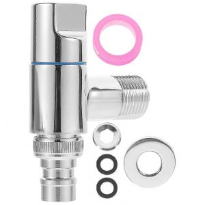 Robinet de lessive Soupape d'angle Robinet d'eau froide Machine à laver Accessoire de robinet d'eau - Neuf