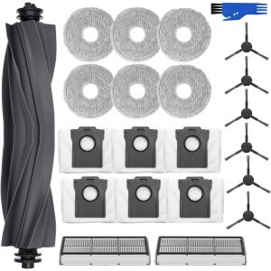 Kit D'Accessoires Pour Robot Aspirateur Dreame L10S Pro Ultra Heat/L10S Ultra Gen 2, 6 Sacs À Poussière, 6 Chiffons De Nettoyage, 1 Brosse Principale, 2 Filtres, 6 Brosses Latérale[SSE7111408] - Neuf