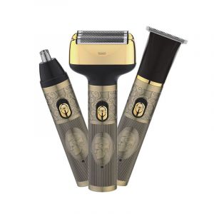 Rasoir Électrique Pour Hommes Avec Tête De Rechange En Grille, Rasoir Électrique À Double Grille Pour Hommes Chauves, Tondeuse À Barbe, Tondeuse À Cheveux Chauve - Neuf