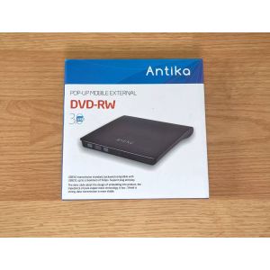 Graveur DVD-RW externe, Pop-Up Mobile Standard USB 3.0 DVD Plug n Play - Neuf