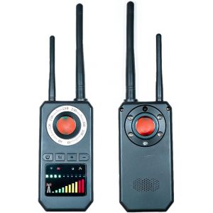 VornixorSarlshop-D&eacute;tecteur professionnel pour appareils d'espion, microphones cach&eacute;s, cam&eacute;ras et traceurs GPS &iquest; Portable haute sensibilit&eacute; pour d&eacute;tecter les signaux sans fil, intercepteurs GSM WIFI G - Neuf