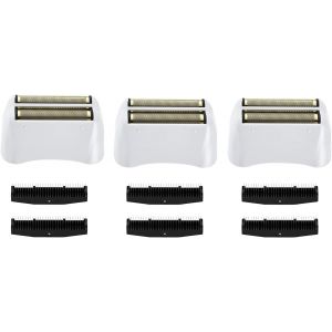 Pack De 3 Lames Et Lames Pour Rasoirs Professionnels Compatibles Avec Le Rasoir De Remplacement Au Lithium Andis 17150 (Ts-1)/17155/17200 Profoil "Golden - Neuf