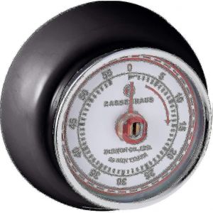 Minuterie De Cuisine Magnetique Retro, Minuterie De Cuisson Mecanique Classique (Rouge) - Neuf