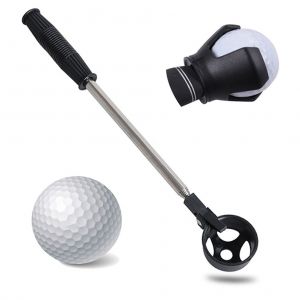 Ramasse-Balles Telescopique En Acier Inoxydable Pour L'eau, Avec Attrape-Balles, Accessoires, Cadeau Pour Homme - Neuf