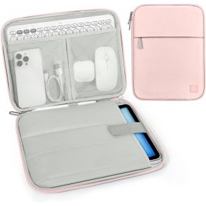 Kal-9-11"" Housse Pochette Tablette Pour Ipad 10é Gén 10,9"", Ipad (A16) 11"", Ipad Air 11"", Ipad Pro 11"", Ipad 9/8/7é Gén 10,2"", Ipad Air 5/4, Galaxy Tab A9+ Plus 11""/S9 Fe,Tab M11 11"", Rose - Neuf