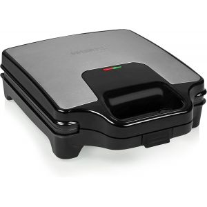 CHECARZHN--NO1-Appareil À Croque-Monsieur Supreme Xxl - Pour 4 Sandwiches - Surface De Cuisson 27,8 X 25,6 Cm - 1 600 W - Neuf