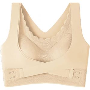 Belle Boucle Arrière Soutien-Gorge De Sport Soutien-Gorge Réglable Yoga Correction Sans Couture Sous-Vêtements De Sport Nudivine Soutien Gorge Soutien Gorge Brassiere - Neuf