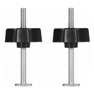 Rail en T T-collier avec Fente Fente en T Métallique pour rail en T de Fixation de l'Outil de Serrage Rapide pour le travail du Bois¿2pcs T vis + 2pcs bouton écrou seulement¿ - Neuf