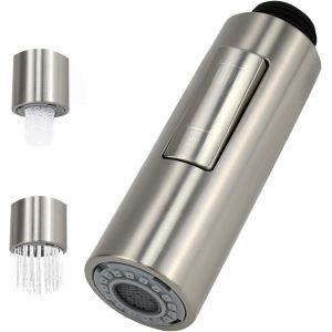 JGD-Douchette Extractible Robinet 2 Modes Robinet Pulv&eacute;risateur de Cuisine Pommeau de Douche de Rechange en Plastique Douchette de Cuisine Extractible Pommeau de Douche pour Robinet d'&eacute;vier Cuisin - Neuf