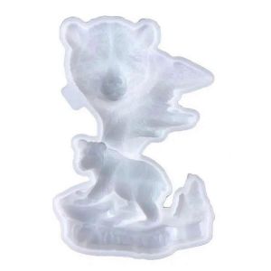 Moules En Silicone Pour L'artisanat Moules En R&eacute;sine &Eacute;poxy Moule En Silicone 3d Animal Vivant Fait &Agrave; La Main R&eacute;utilisable - Neuf