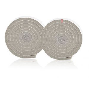 Auto-adhésif isolant en mousse joint 30mm x 10mm x 2m coupe-Vent porte le projet sceau d'Impact de la bande de joint de porte fenêtre, 2 rouleaux - Gris mousse de film - Neuf