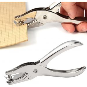 Chenquansarl-Perforatrice Scrapbooking Perforatrice,2 Pi&egrave;ces, 6 Mm, Solides Et Durables, Adapt&eacute;es &Agrave; La Perforation D'&eacute;tiquettes Cadeaux Sur Papier Et Cartes - Neuf