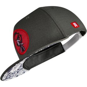 Ulteronixshop-Casquette Snapback Hommes Femmes Samurai Gris Taille Unique R&eacute;glable Casquette De Baseball Unisexe Casquette De Baseball Style Streetwear Casquette De Baseball Avec Visi&egrave;re Droite - Neuf