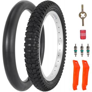 Subzonal-16x2.4 Pneu Et Chambre &Agrave; Air, Pneu De V&eacute;lo Pliant De 16 Pouces Pour V&eacute;lo Hors Route V&eacute;lo D'enfant, 64-305 Compatible Mx500 Mx650 - Neuf