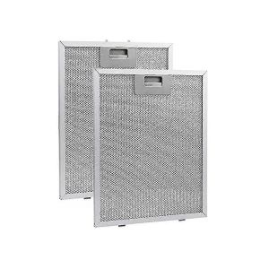 2pcs hotte de cuisinière filtre hotte de cuisine filtre à graisse extracteur de cuisine ventilation aspirateur en aluminium - Neuf