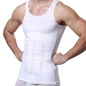 Gilet Minceur Hommes Sous-Vêtements Amincissants Corps Shaper Taille Cincher Corset Hommes Shaper Gilet Corps Minceur Ventre Ventre Gaine Amincissante - Neuf
