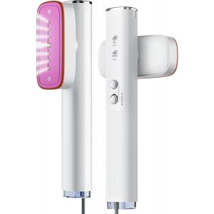 MEVRONISSHOP-D&eacute;froisseur &agrave; Main,1200W Steamer,15S Chauffage Rapide,R&eacute;servoir 120ml amovible,Vapeur 22g/min, D&eacute;froisseur vertical 2 en 1. - Neuf