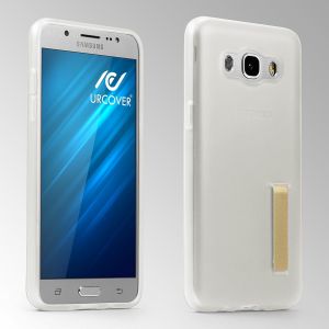 Kal-® Clip Cover - Coque Avec Support | Samsung Galaxy J5 2016 | Tpu Souple Et Léger Transparent | Housse Doux Back Case Stand Arrière Mince - Neuf