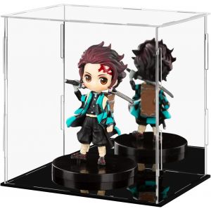Sansh-Ecoseao Vitrine En Acrylique Avec Miroir, Boîte De Rangement Transparente Pour Figurines D'action, Objets De Collection, Stockage À Domicile¿20cm X15cm X20cm - Neuf