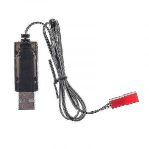 C&acirc;ble Adaptateur De Chargeur Usb Noir 3.7v Pour H&eacute;licopt&egrave;re De Drone Sky Viper 1pc-G&eacute;n&eacute;rique - Neuf
