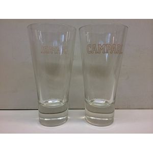 Lot De 6 Verres Campari Longdrink 35 Cl, Neuf Et Officiel - Neuf