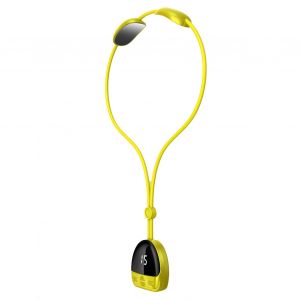 Masseur De Cou Electrique A Impulsions, Type Pendentif, Temperature Constante, Compresse Chaude, Appareil De Massage Du Cou, Jaune - Neuf