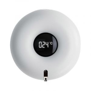 Distributeur automatique de savon en mousse rechargeable USB Support mural sans perçage 300ML étanche avec LED - Neuf