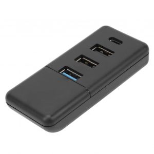 Hub USB 4 en 1 pour voiture,charge rapide,transfert de données,boîte à gants,station d'accueil de remplacement pour Tesla Model Y 3 - Neuf