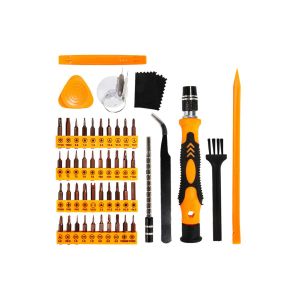 Kit de 50 mini tournevis de pr&eacute;cision pour la r&eacute;paration d'ordinateurs, avec embouts et outils. - Neuf
