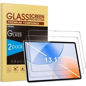 KALANKA-2 Pi&egrave;ces Protection d&iquest;&eacute;cran Pour Samsung Galaxy Tab S10 FE+/FE Plus 13.1"", Verre Tremp&eacute; pour Galaxy Tab S10 FE Plus 2025, Vitre Protecteur Anti Rayures, 9H Duret&eacute;, Ultra-Clair - Neuf
