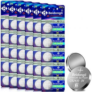 CR2430 Lot de 30 Piles Bouton au Lithium 3 V (2430-30) - Neuf