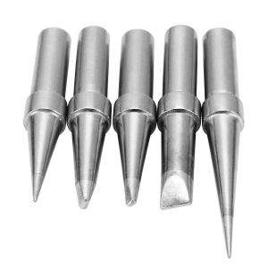 Paquet de 5 pointes de soudure de remplacement pratiques sans plomb ETA ETB ETD ETS ETT pour Weller WESD51 WESD50 WCC100 - Neuf