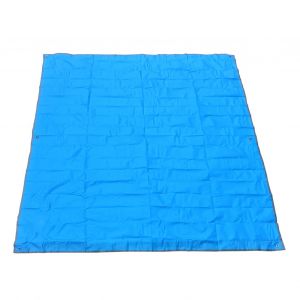 Hjlian Tapis De Pique-Nique D'exterieur En Tissu Oxford Epais, Impermeable, Multifonction, Pour Tente De Camping, Bleu, 200 X 210 Cm - Neuf