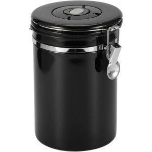 Boîte À Café Hermétique En Acier Inoxydable,Conteneurs De Stockage Des Aliments 750g Pour Grains De Café,Poudre,Thé,Noix De Cacao - Neuf