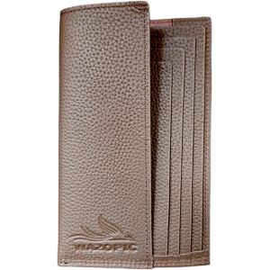 Portefeuille Serveur, Serveuse, Véritable Cuir De Buffle Premium, 5 Compartiments, Porte Billet, Cb, Ticket Restaurant, Chèque Vacances (Marron) - Neuf
