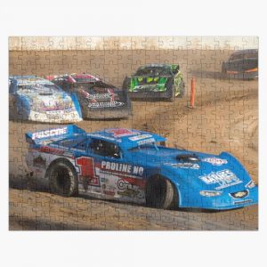 Puzzle en bois Action sur circuit 300 pièces 38x26 cm jouet décoration mura - Neuf