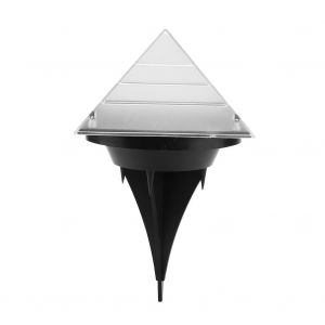 Hjlian Lampe Led Solaire Haute Luminosite Pour Jardin, Allee, Pelouse, Paysage (Lumiere Blanche) - Neuf